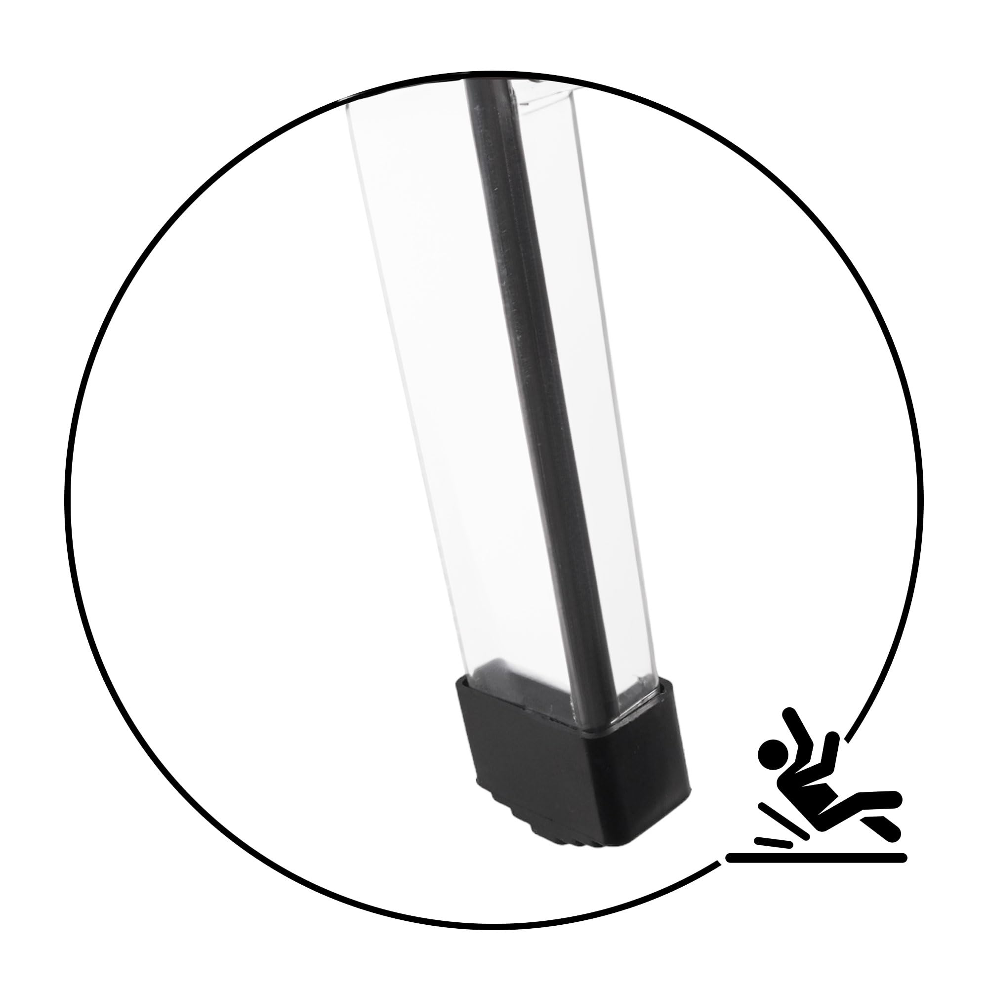 Drabina schodkowa, 3 stopnie aluminiowa, drabina stojąca, drabina wielofunkcyjna, składana, obciążenie do 125 kg, kolor srebrno-czarny