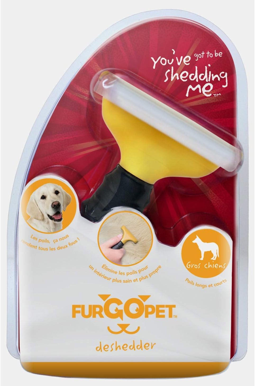 Pet Shedding Tools Furgopet Fur Go Pet 00209 Large Dog