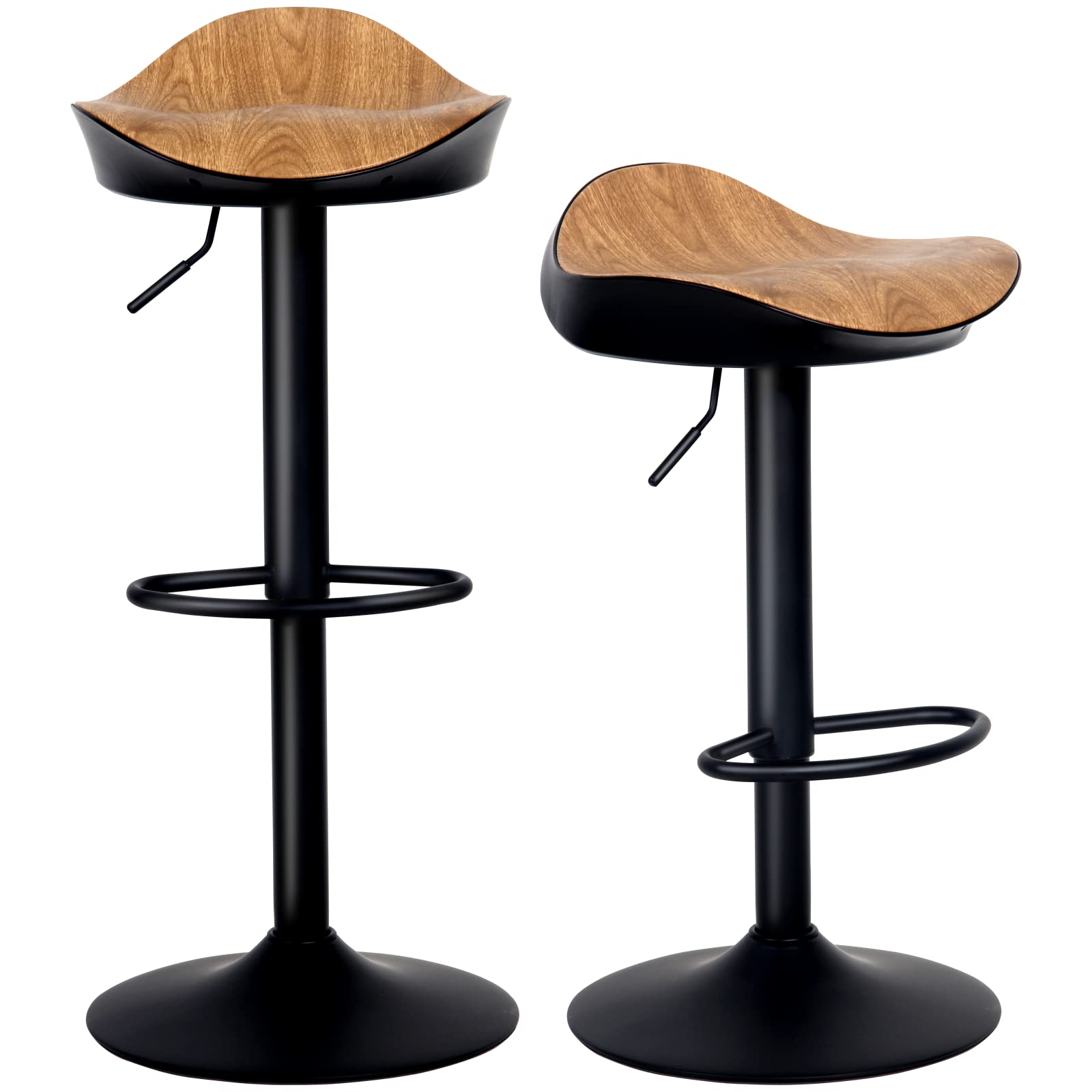 Buy YOUNIKE Bar Stools Barstools Counter Height Bar Stool Adjustable Swivel Bar Chairs with
