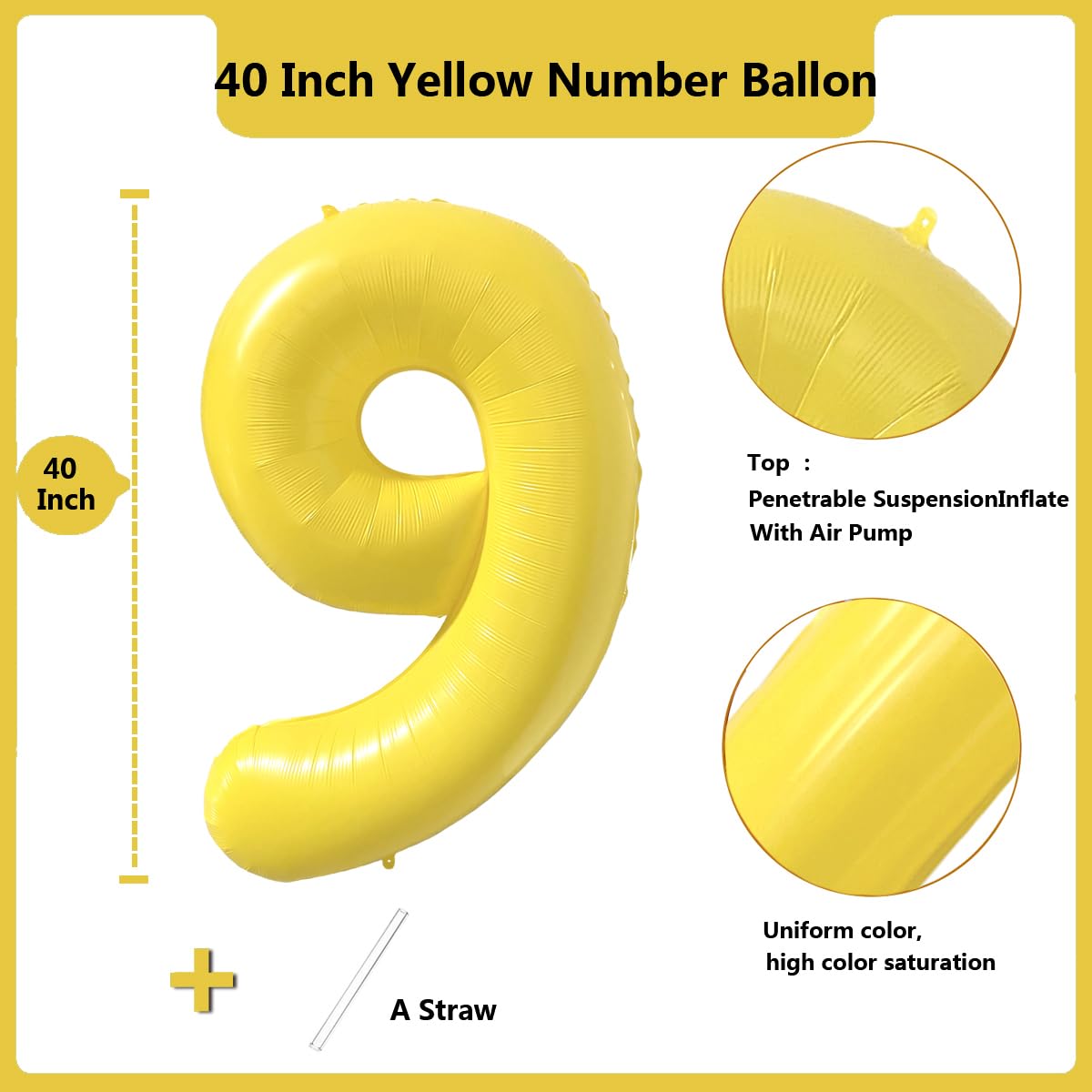 Red 0 balloon 40 Inch Giant Helium Foil Number 0 to 9 Red Balloon Birthday Wedding Party Digital Decorations (Number 0) — view 396