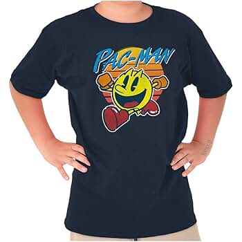 ビンテージパックマン フェイドブラックTシャツ ビンテージパックマン