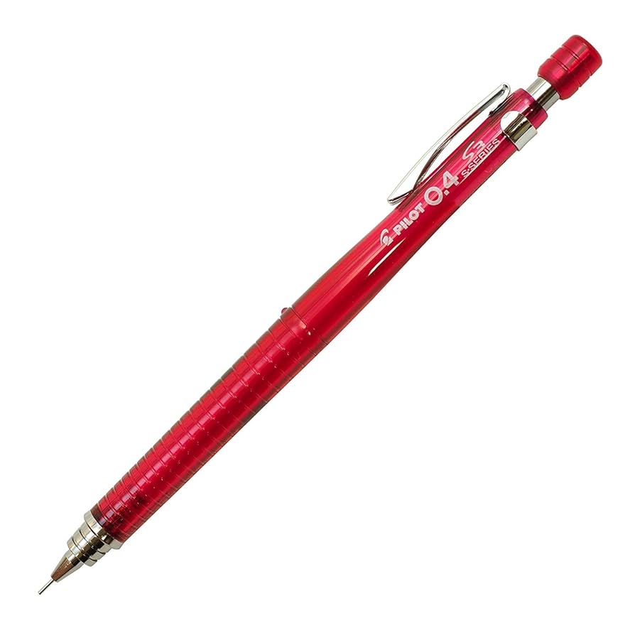 Amazon.co.jp: パイロット シャープペンシル S3 0.4mm 透明