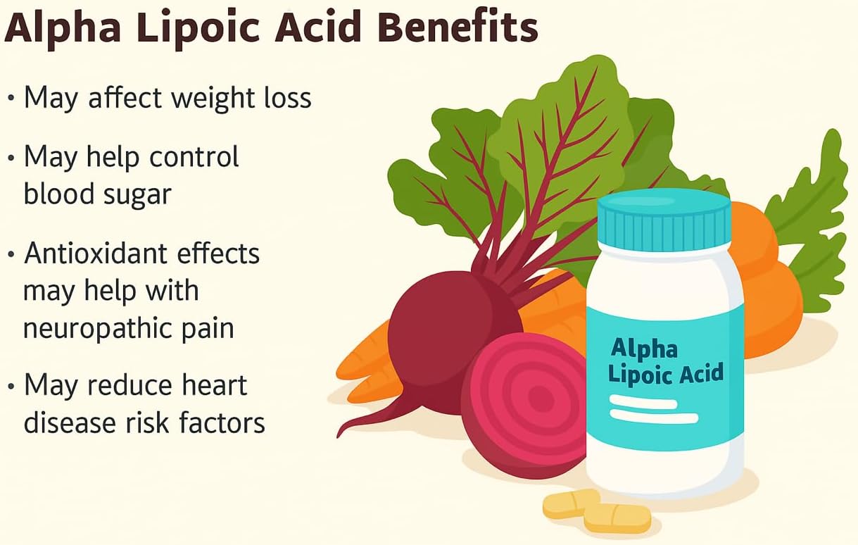 ThisNThat Nutritional Supplement Support: (2) 50 ct Bottles of 200 mg Alpha Lipoic Acid with Brain Health
