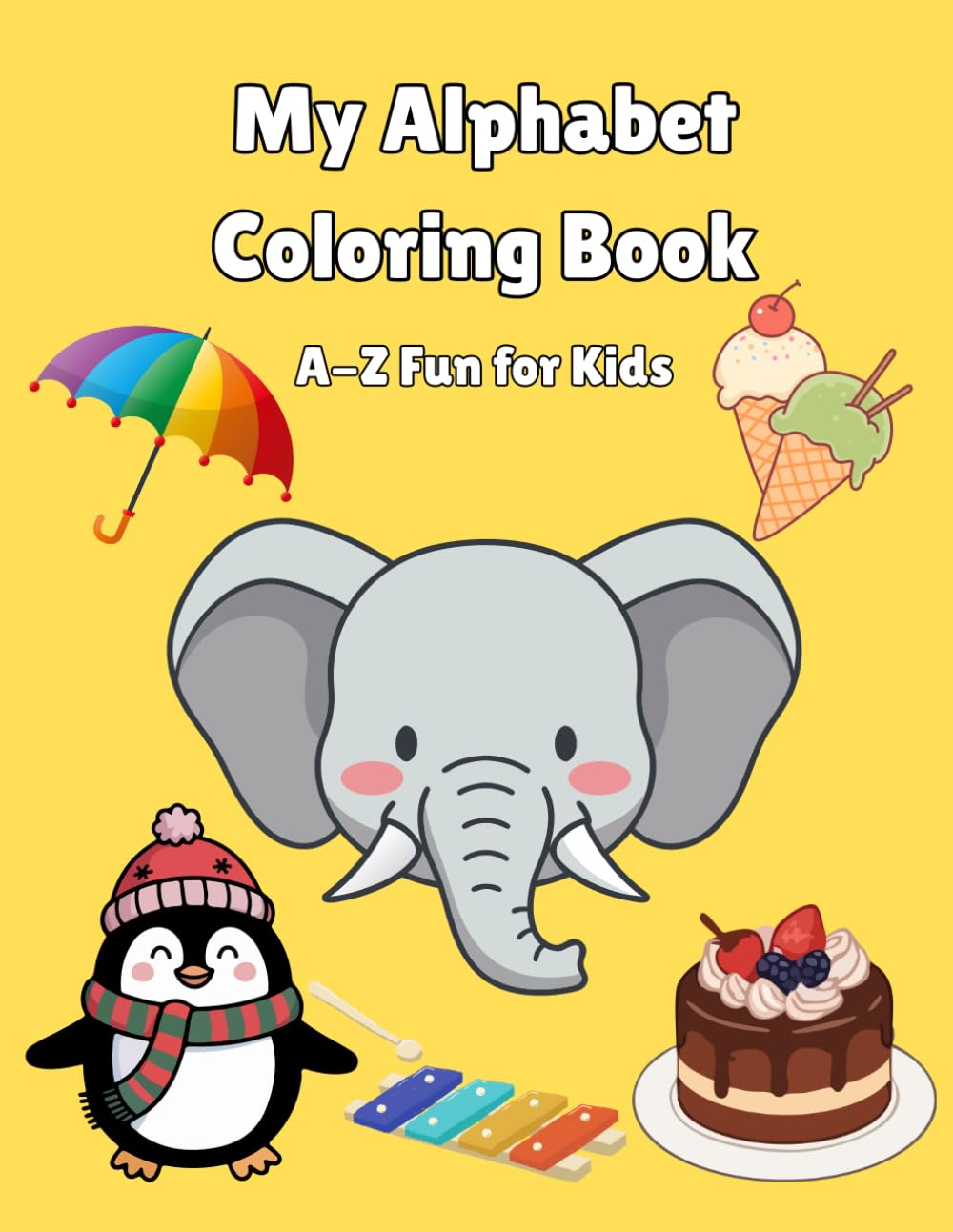 My Alphabet Coloring Book: A-Z Fun for Kids