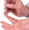 Faude combination tweezers - pointed tweezers for splinters and eyebrow tweezers for ingrown and fine hairs in one (stainless steel)