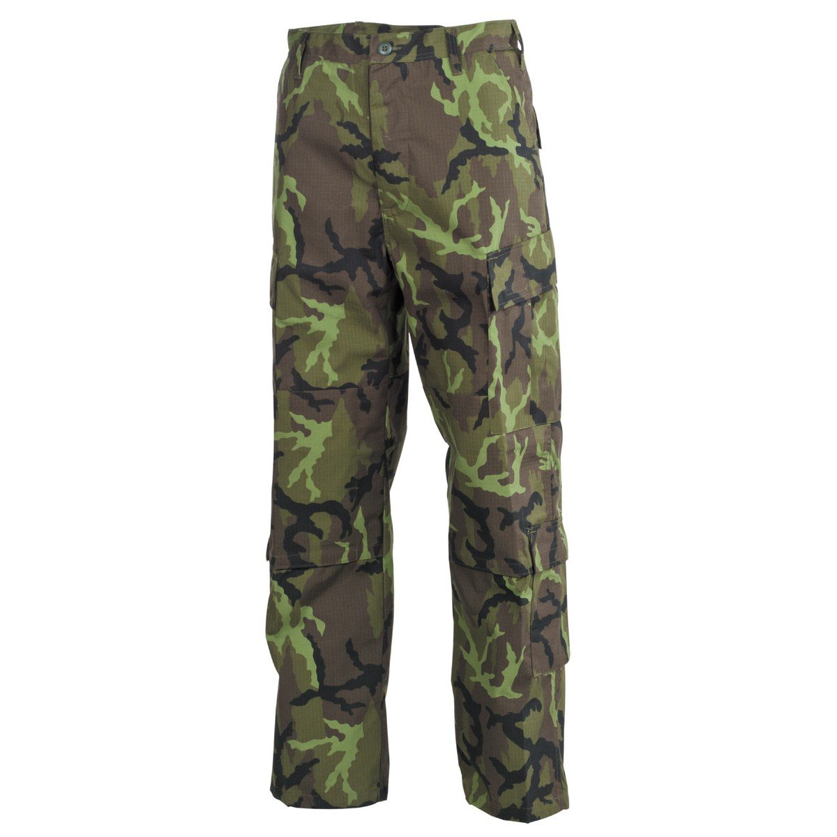MFH Hombres ACU Pantalones Ripstop Czech Woodland