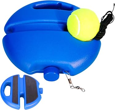 Tennis Rebounder Trainer - Rebound Tennis Trainer Kit | Bounce Back Tennis Training Equipment, Ball Control Trainer for Beginners and Sport Exercise