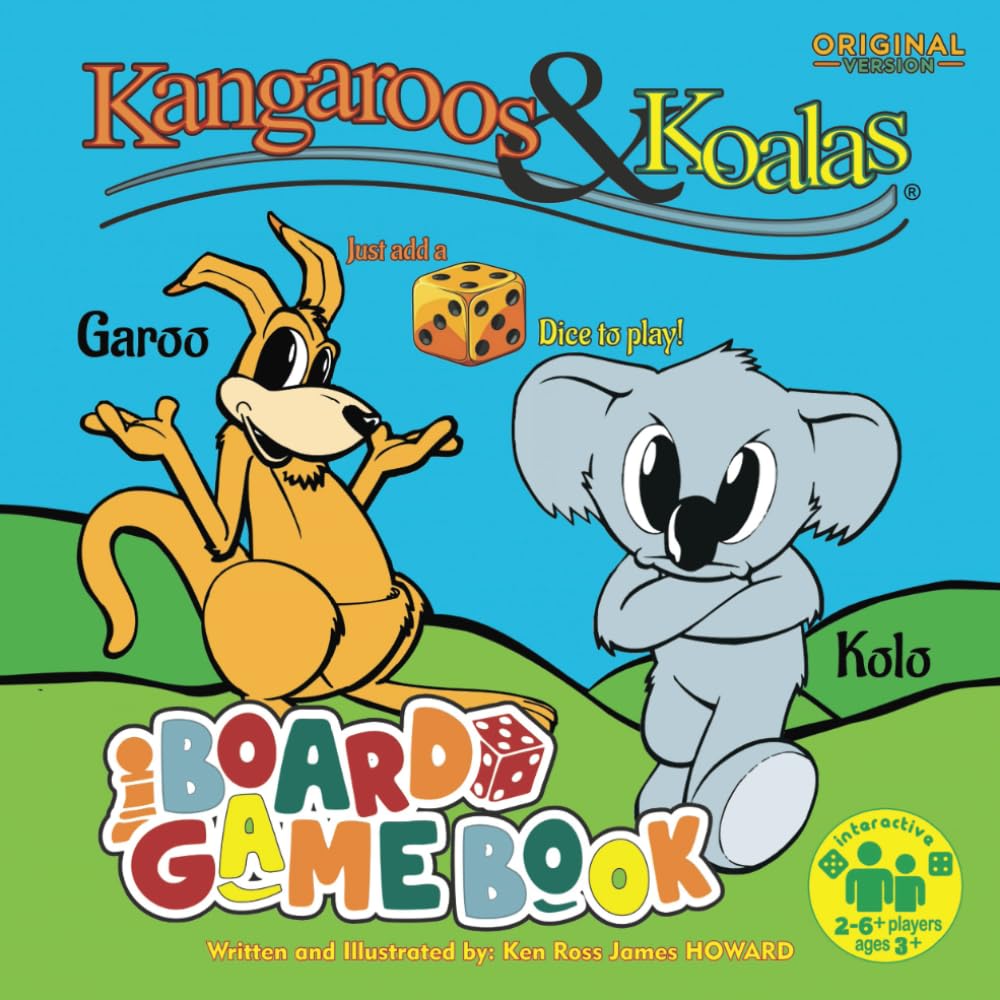 Kangaroos & Koalas: Board Game Book (Original)