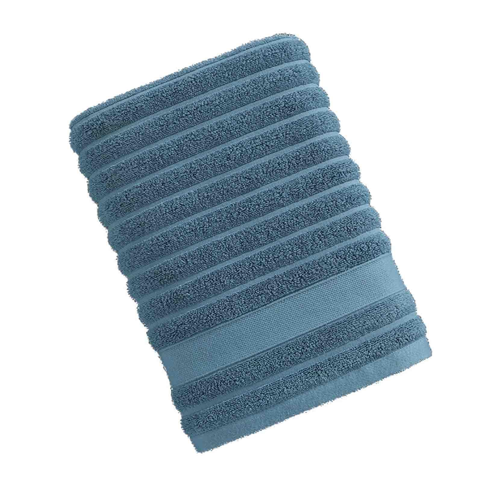 JUSHZ Mikrofaser Badetuch Strandtuch Duschtücher Badetücher Beach Towel Badehandtuch Strandtücher Groß Strandhandtuch Handtücher Frottee Struktur Herren Baumwolle Erwachsener Geschenk (70x140cm,Blue)