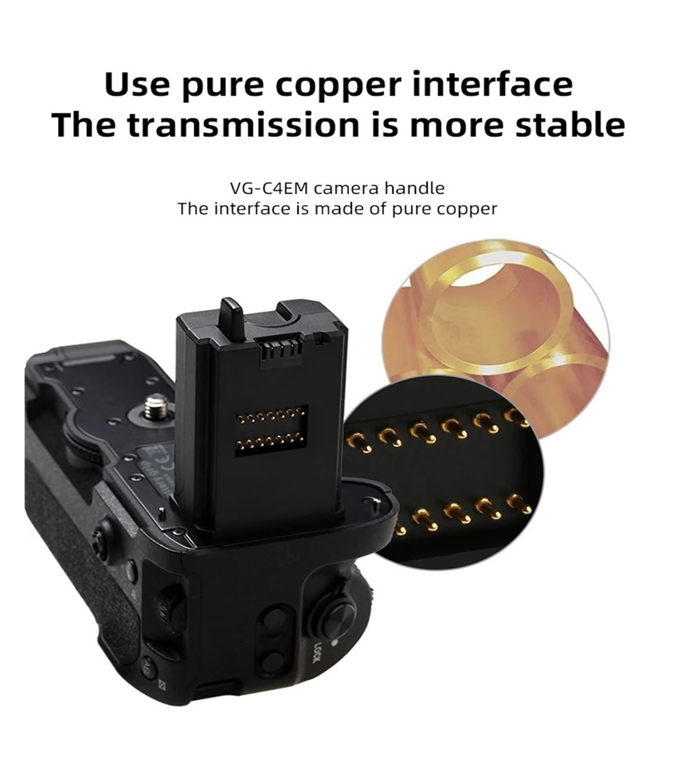 Compatibile con l'impugnatura portabatteria Sony A7IV A7RIV VG-C4EM