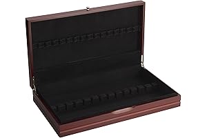 Wallace & Gromit Chesney Dark Walnut Flatware Chest