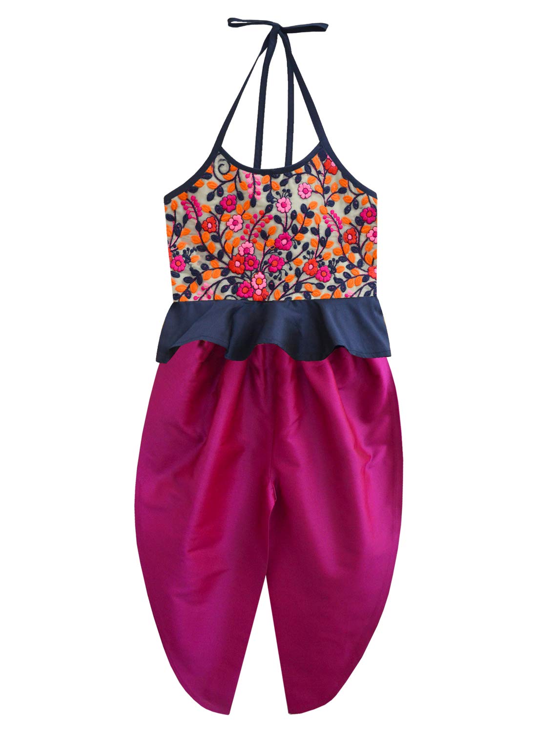 A.T.U.N. Girl's Ethnicwear Indo Western Party Dress