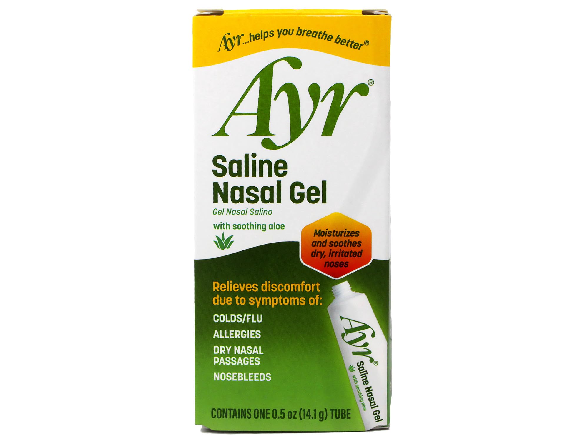Ayr Saline Nasal Gel With Aloe .5 Oz
