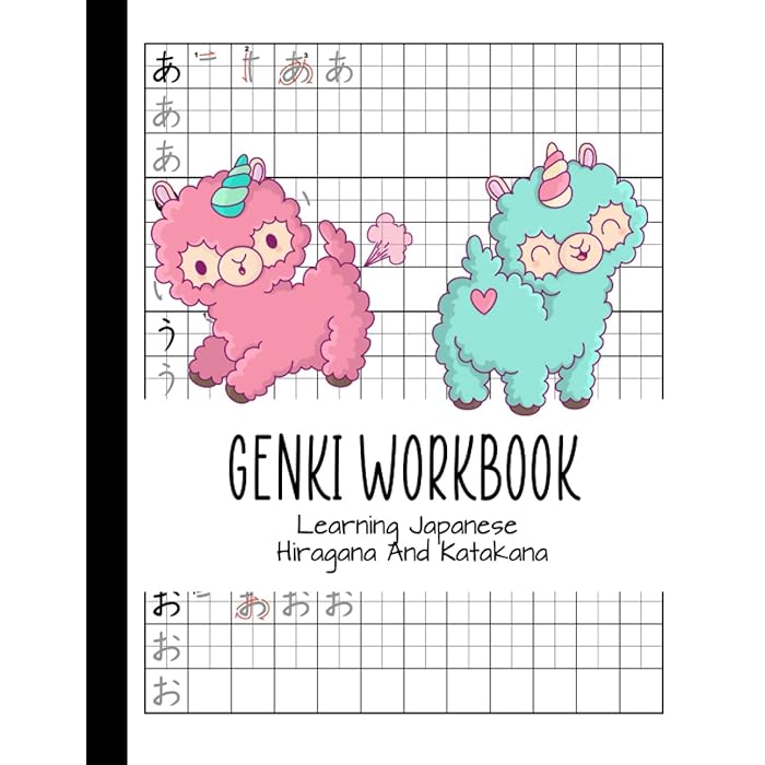 Buy Genki Workbook Learning Japanese Katakana And Hiragana Kawaii