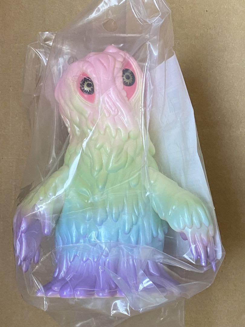 ファンタジートイズ ヘドラ ソフビ コットンキャンディー Fantazzzy TOYS ヘドラ ソフビ レインボー | ゴジラシリーズ