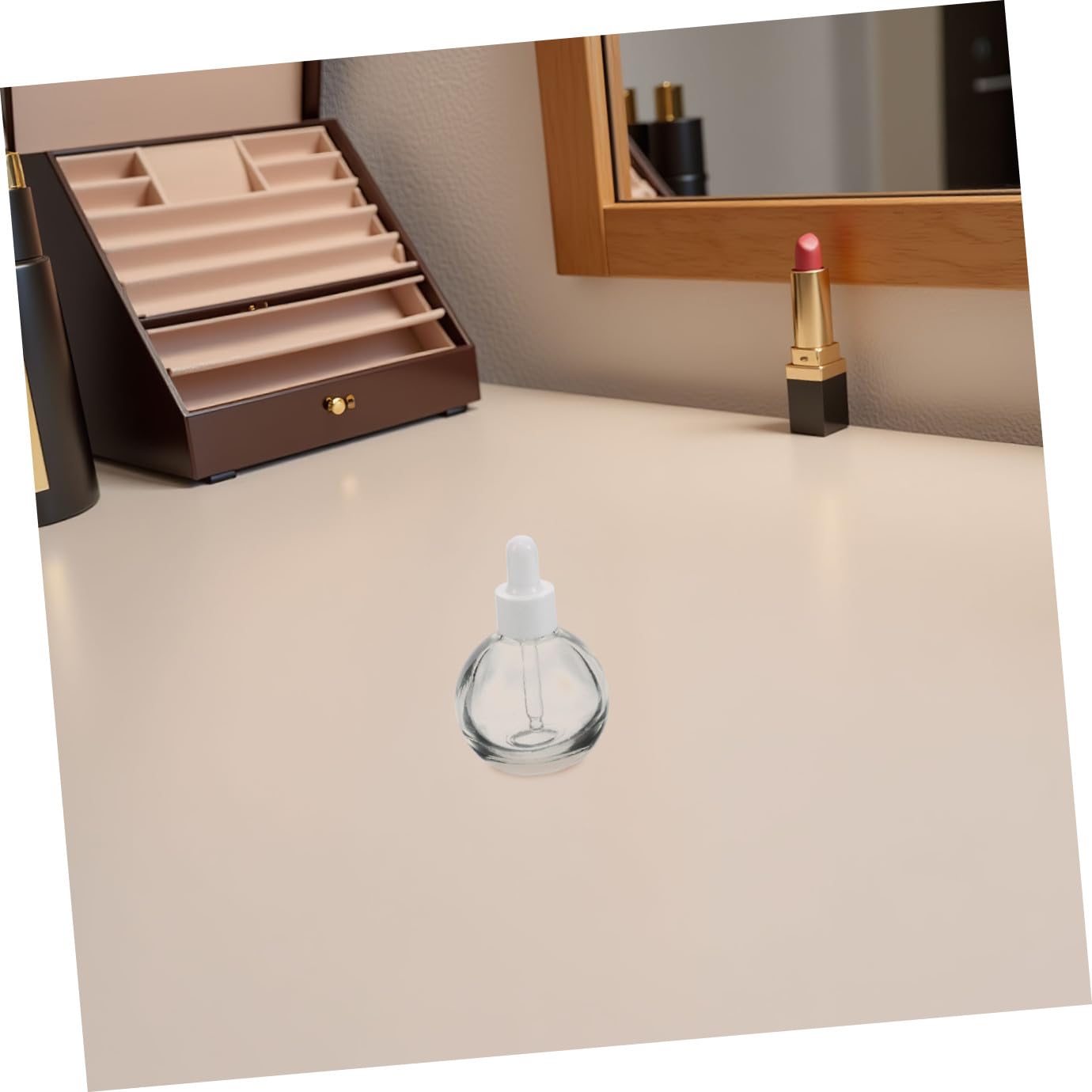 12 Szt. Sztuk Szklanych Butelek z Pipetą Do Olejków Eterycznych Kuliste Płaskie i Okrągłe Buteleczki Do Próbek Wielofunkcyjne Napełnialne Pojemniki Perfumy Serum i Aromaterapię