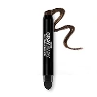 Vista 5 de EVERPRO Gray Away Root Touchup Quick Stick, Negro/Marrón Oscuro, 0.1 Oz