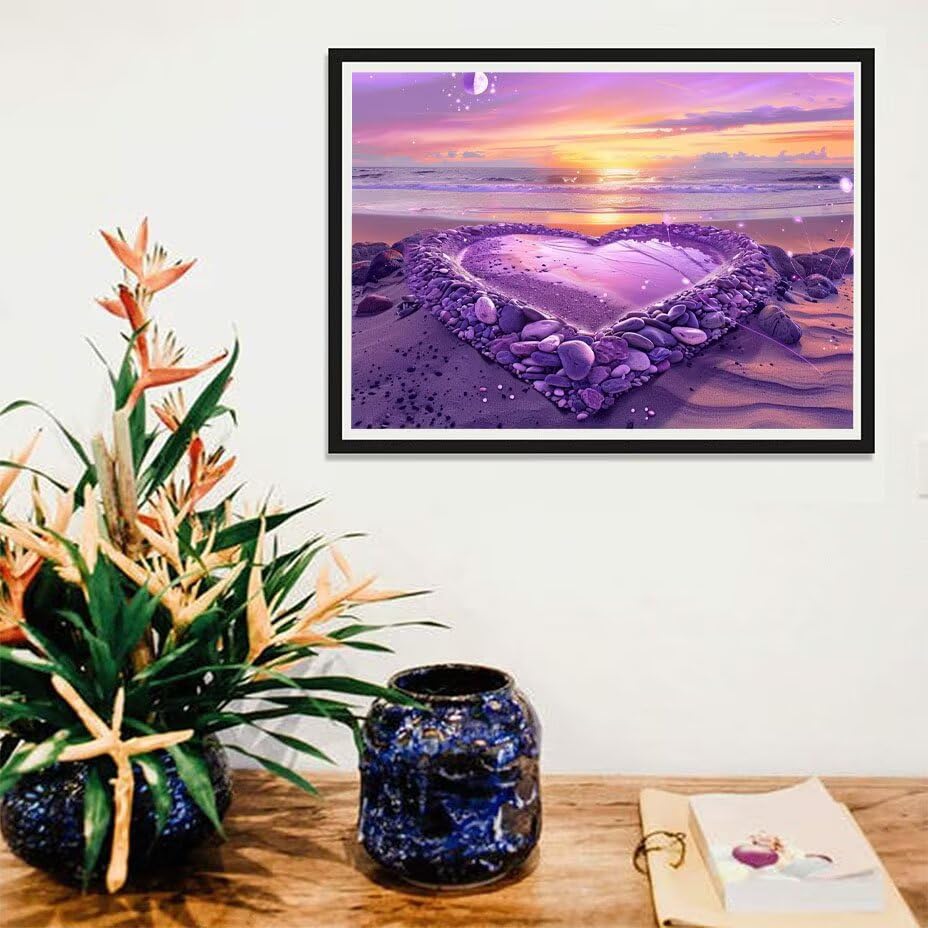 Broderie diamond complet kit idéal cadeau artisanat mural cristal - 2