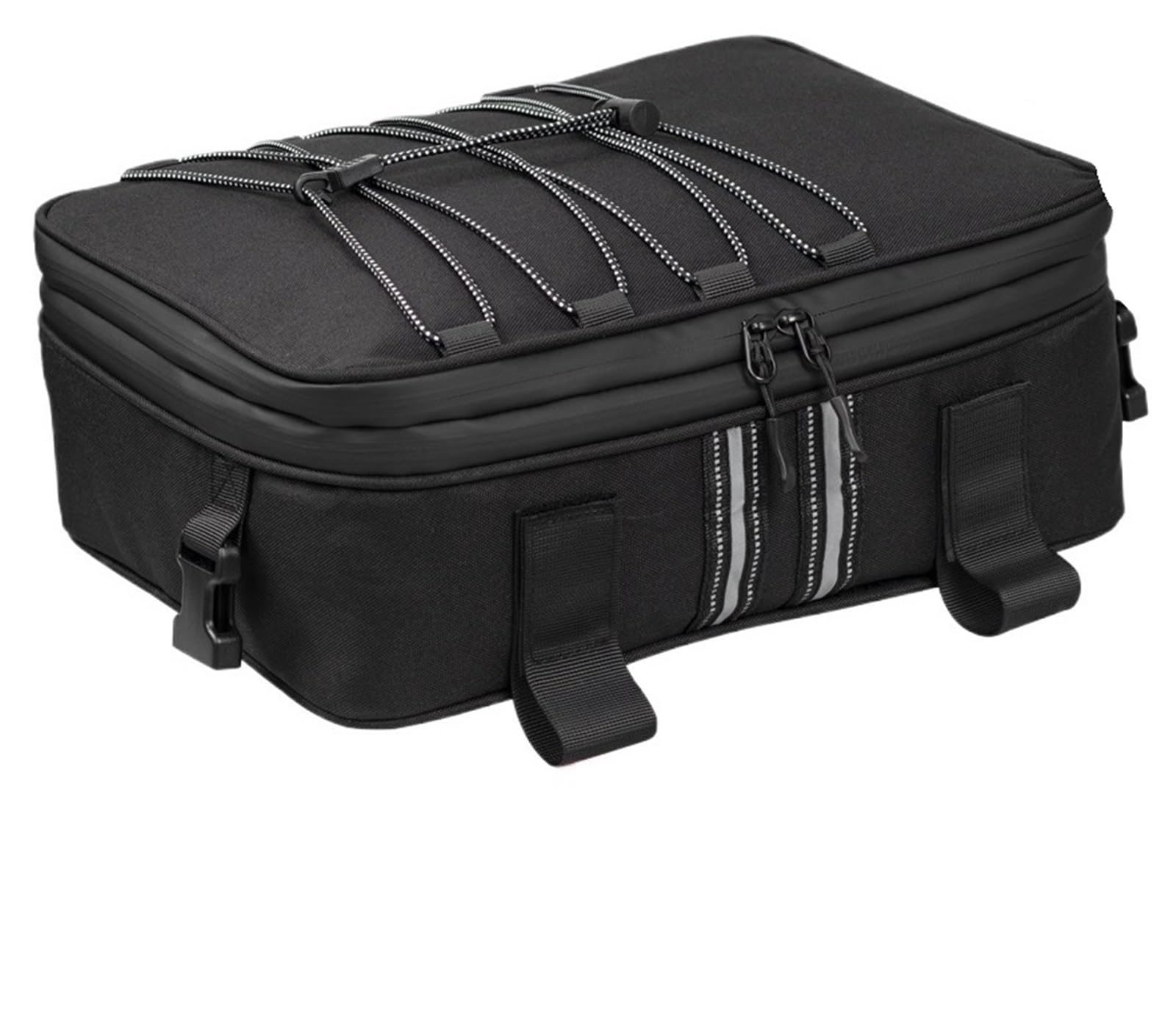 torba na siodełko motocyklowe Bagażnik motocyklowy Top Box Pannier Top Bag Case Wodoodporny Bagaż Bagaż motocyklowy torba(1 top bag)
