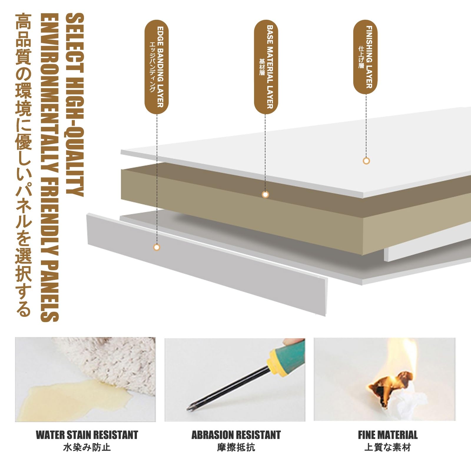 Comptoir de réception verrouillable avec tiroir | Réception élégante pour magasins de vêtements et salons de beauté et magasins | 100 cm design blanc et rouge