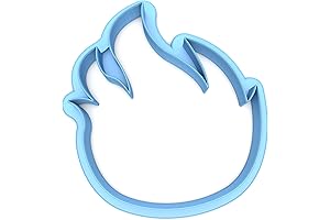 Sweet Prints Inc. 2" Flame Cookie Cutter for Fiery Treats