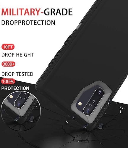 Miniatura 2 de Guirble Funda para Samsung Galaxy Note 10, a prueba de golpes, a prueba de caídas, funda protectora resistente para Samsung Note 10 de 6.3 pulgadas