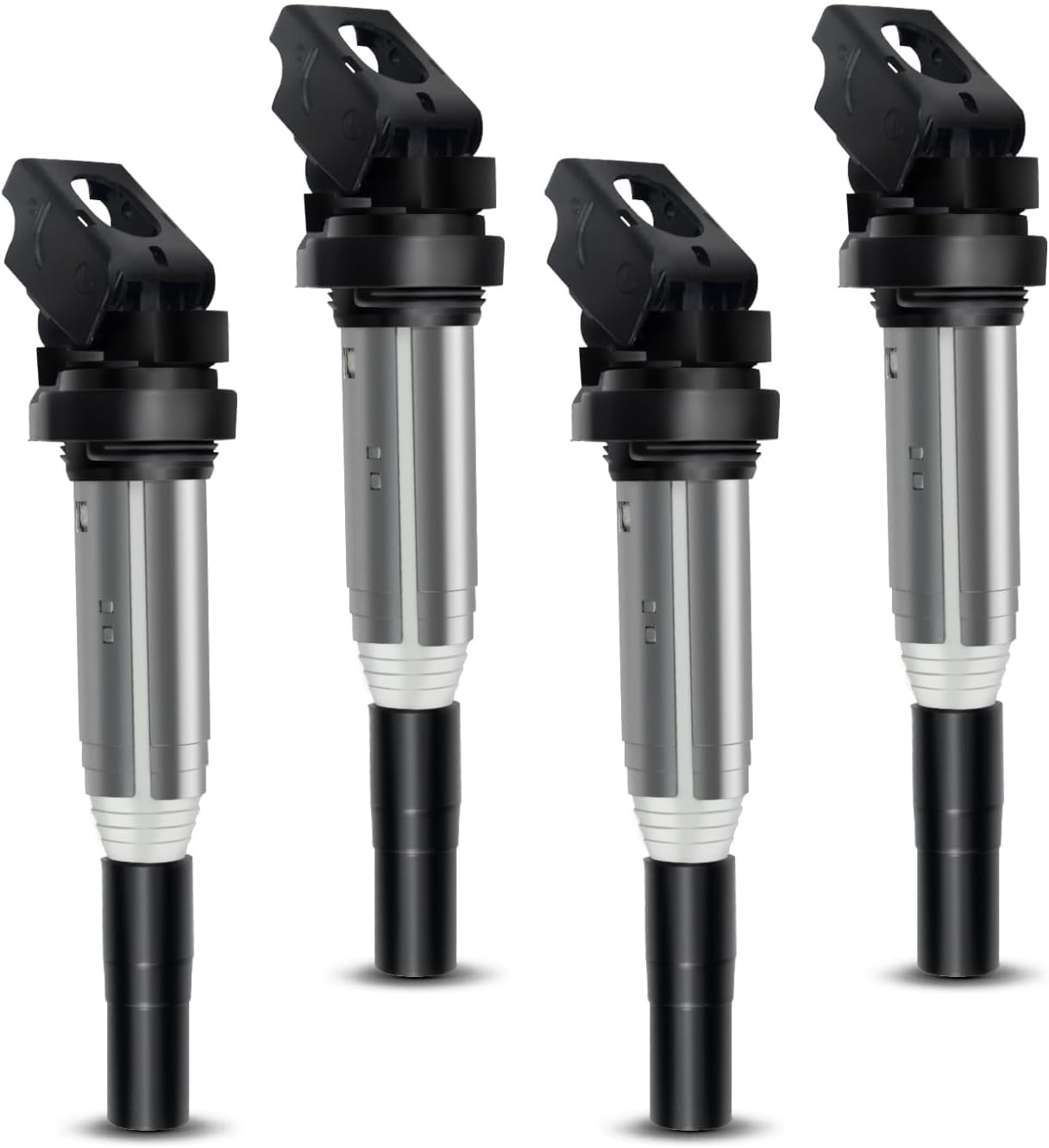 Frankberg 4x Bobine d'Allumage Compatible avec Série 3 Compact E46 1.8L X1 E84 2.0L Série 1 E81 1.6L Série 3 E46 2.0L Série 3 Cabriolet E46 2.2L Remplacer# 12137562744