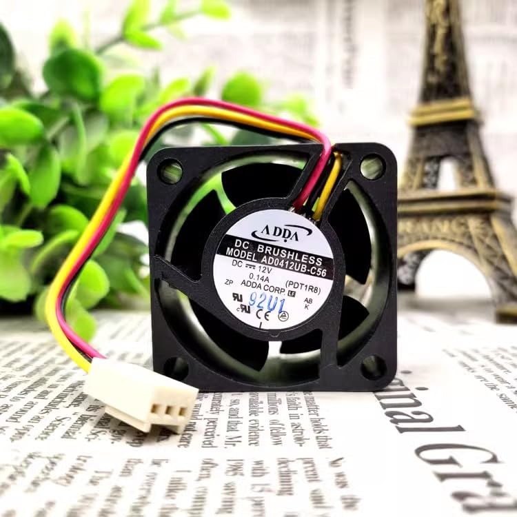 AD0412UB-C56 4020 4cm 12V 0.14A dual-ball three-wire heat dissipation fan