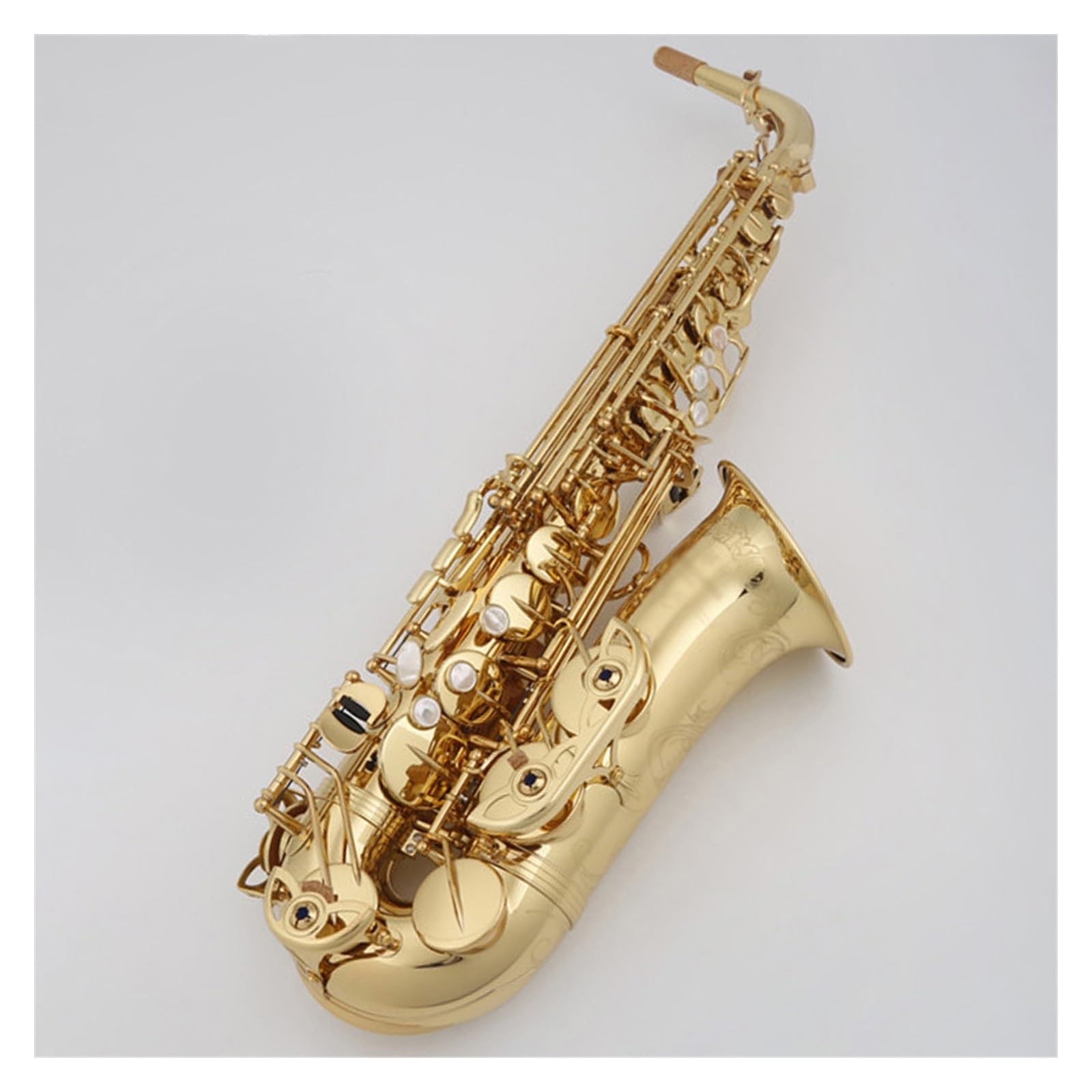 Amazon | プロフェッショナル サックス アルトサックス 金メッキボディ