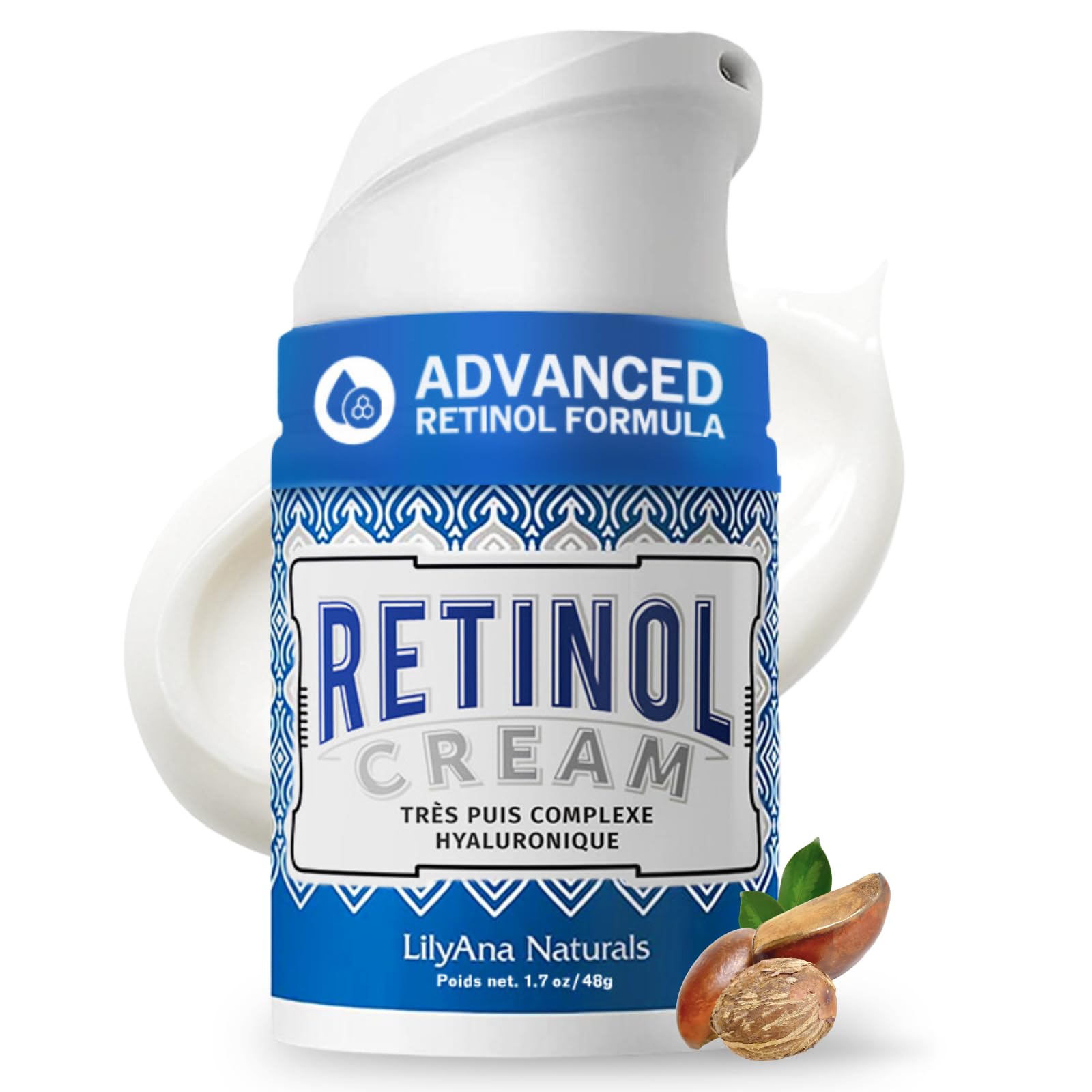 Retinol Cream 6個セット　新品未使用 LilyAna Naturals Retinol Cream for Face - Made in USA, Anti Aging
