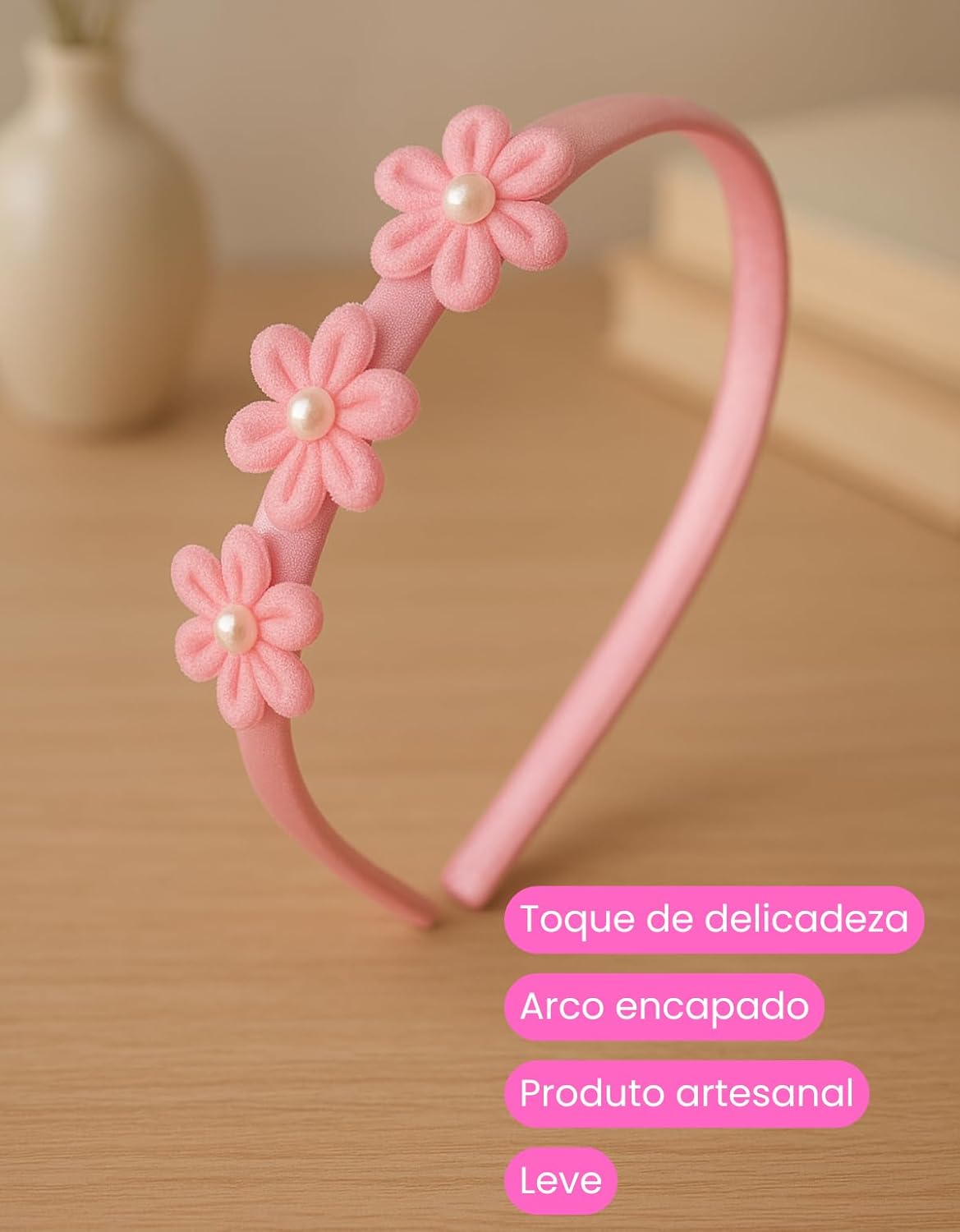 Tiara Infantil Faixa Arco De Cabelo Para Criança Rosa Ganha embalagem de presente em promoção! Veja a oferta e mais achadinhos de Laços & Tiaras Infantis 3 Hoje é o melhor dia para comprar Tiara Infantil Faixa Arco De Cabelo Para Criança Rosa Ganha embalagem de presente com aquele preço maroto! Promoção! Aproveite a oferta! 3