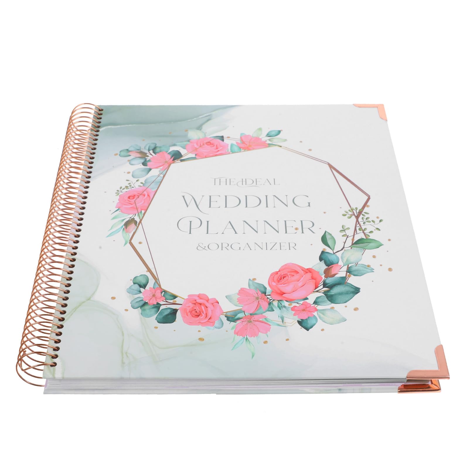 Tofficu Hochzeitsplaner Buch mit Detailliertem Zeitplan und Notizbuch Design aus Papier für Hochzeitsplanung und Checkliste zur Organisation von Destination Weddings