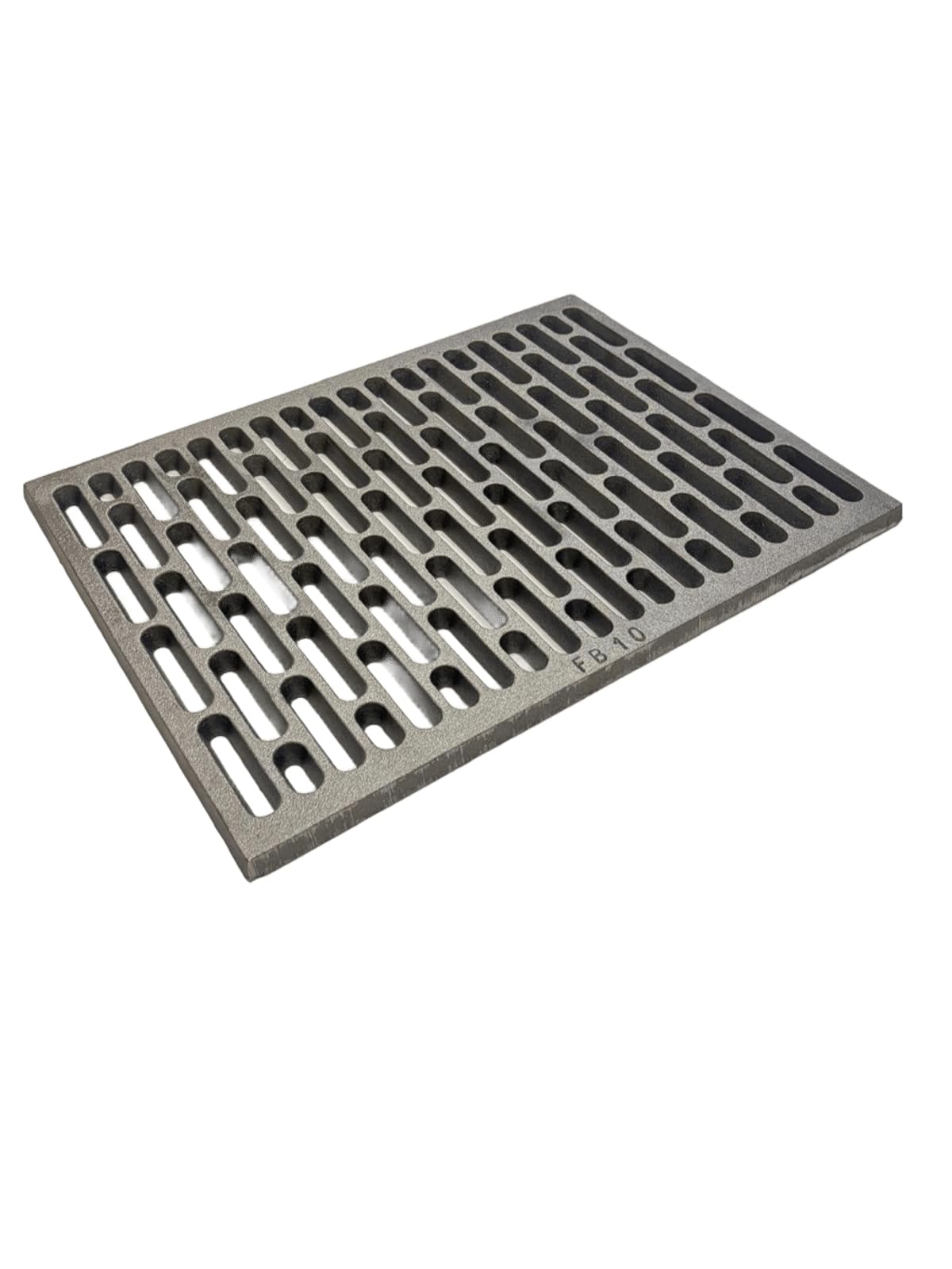 Griglia In Ghisa Per Camino 25x25 Cm Con Cassetto Raccolta Cenere - Accessorio Per Stufe A Pellet E Barbecue