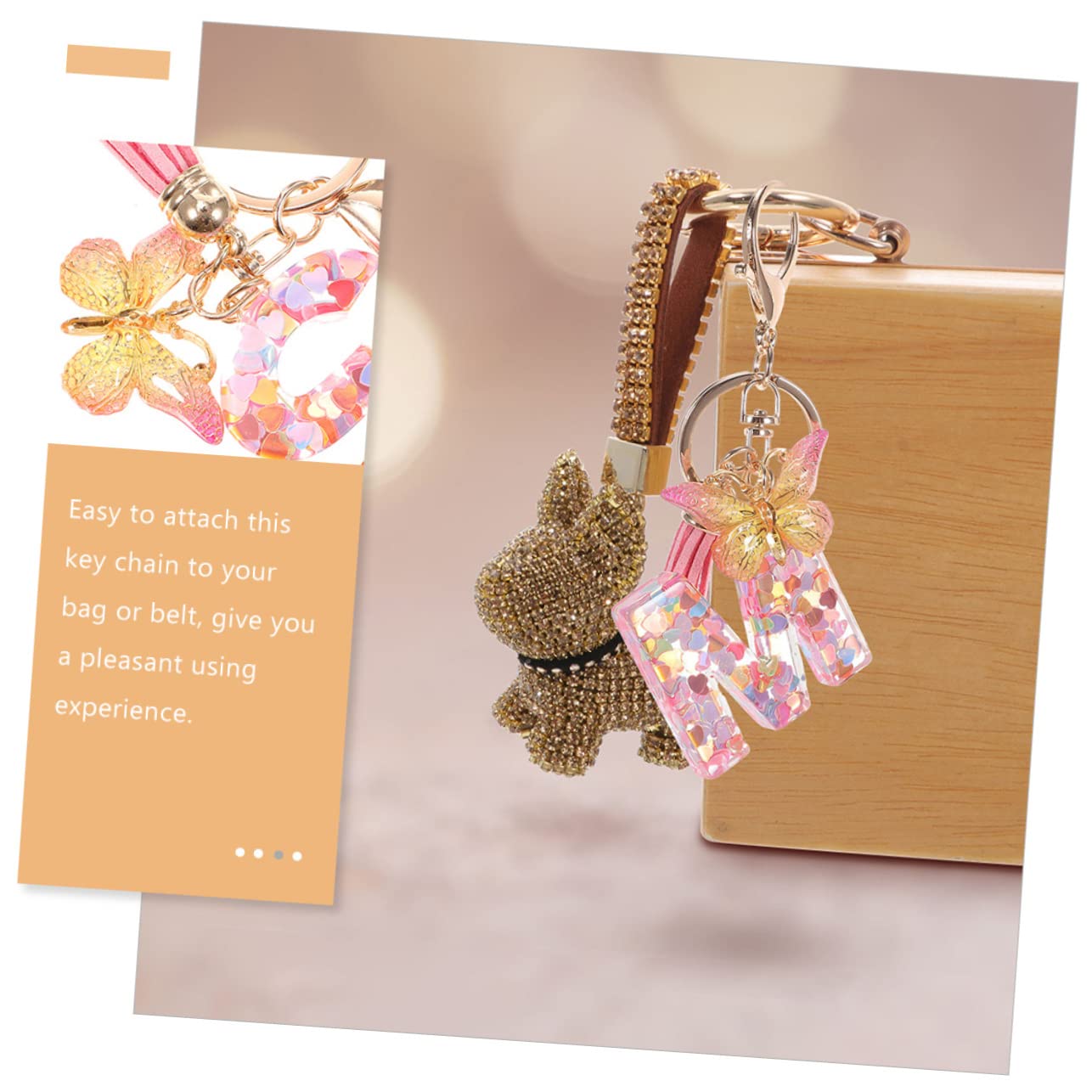 10stücke Initial Letter Schlüsselanhänger Mit Quasten Personalisierte Buchstaben Schlüsselringe Für Frauen Taschen Und Perfektes Für Besondere Anlässe