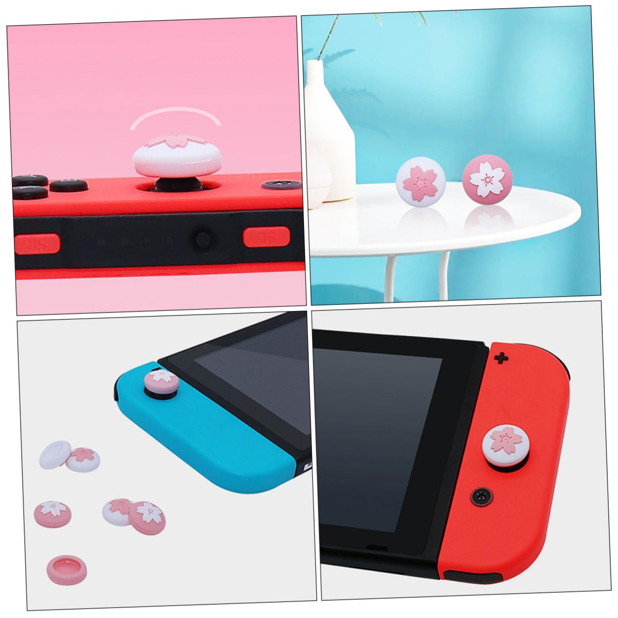 SOLUSTRE 100pezzi Coperture Per Joystick Caps Per Controller Accessori Comfort e Protezione Per Design e Facile