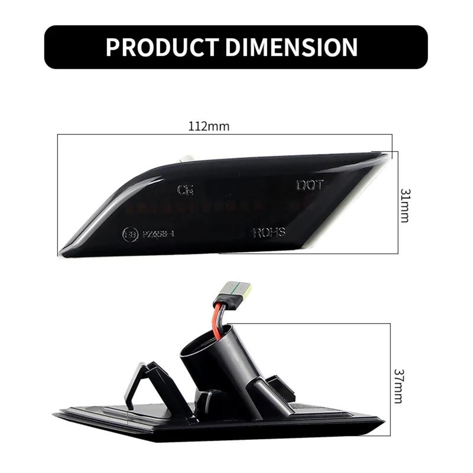 Para Transporter T6 2020-2022 Lámpara Indicadora De Señal De Giro