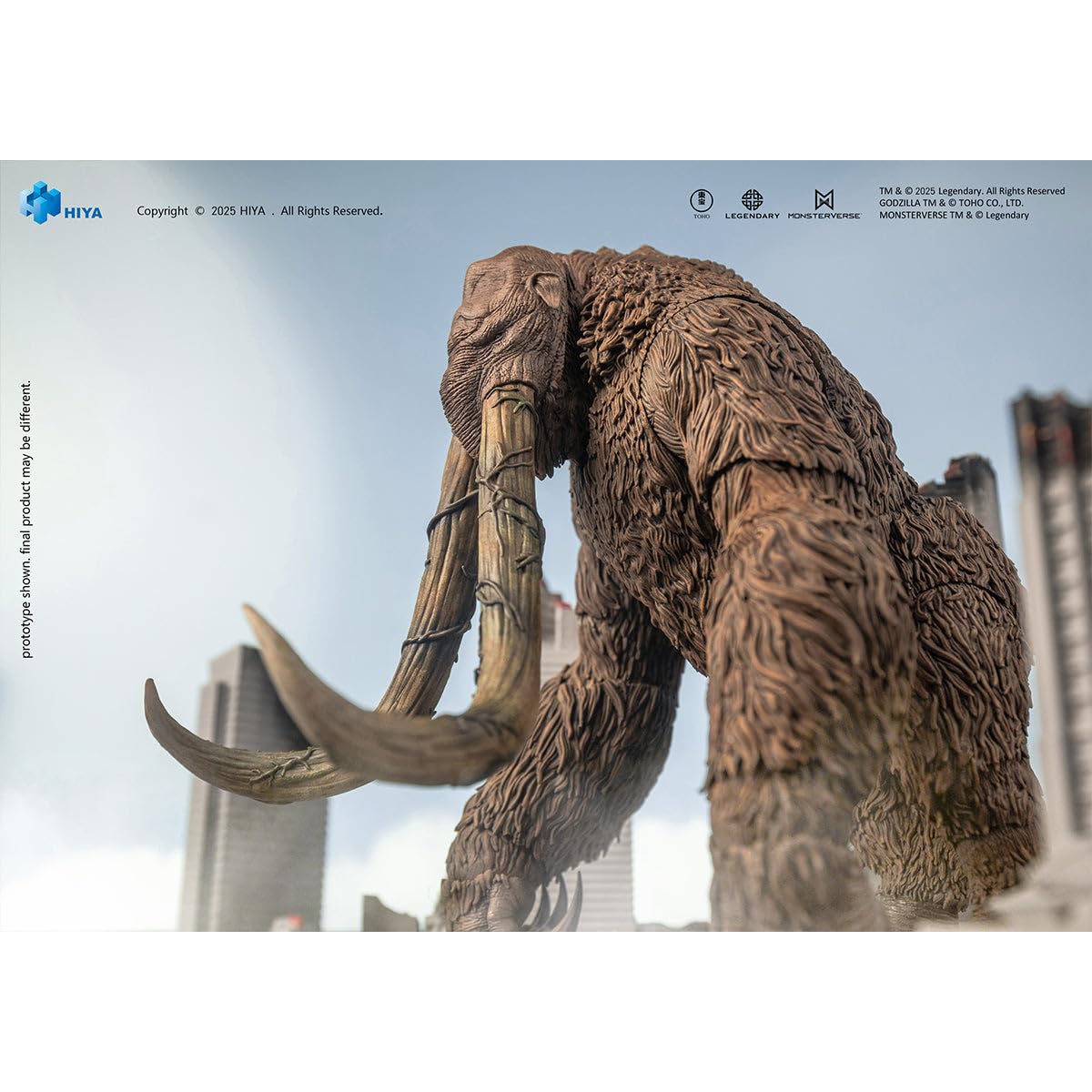 HiPlay HIYA Godzila: King of The Monsters: Behemoth EBG0184 Figura Articulada Pre-Pintada Figura de Acción de Monstruo