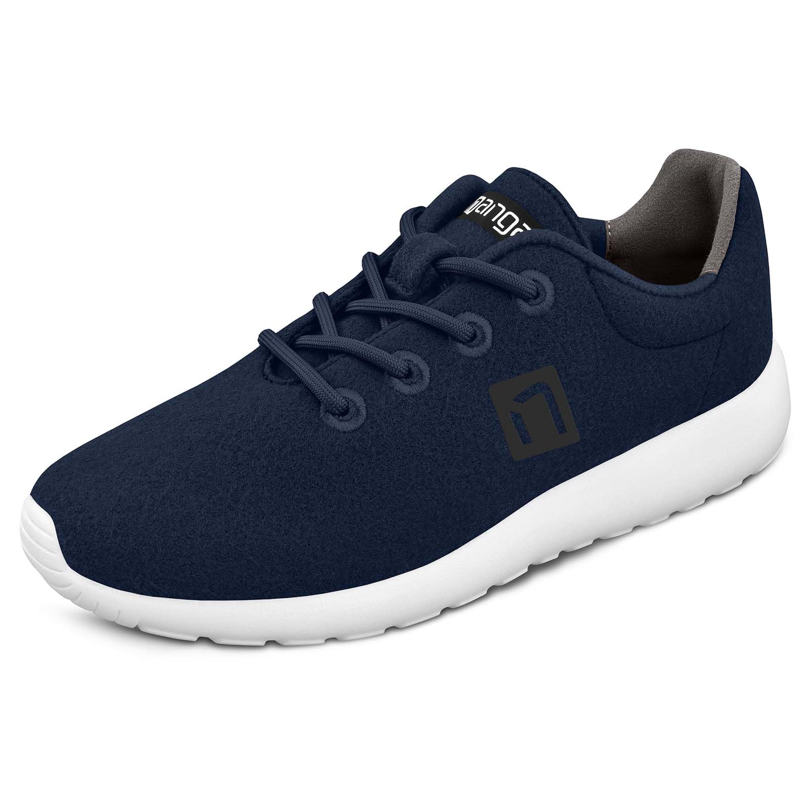Nanga Kobiety Wool Sneaker Damen BlauAdidasy