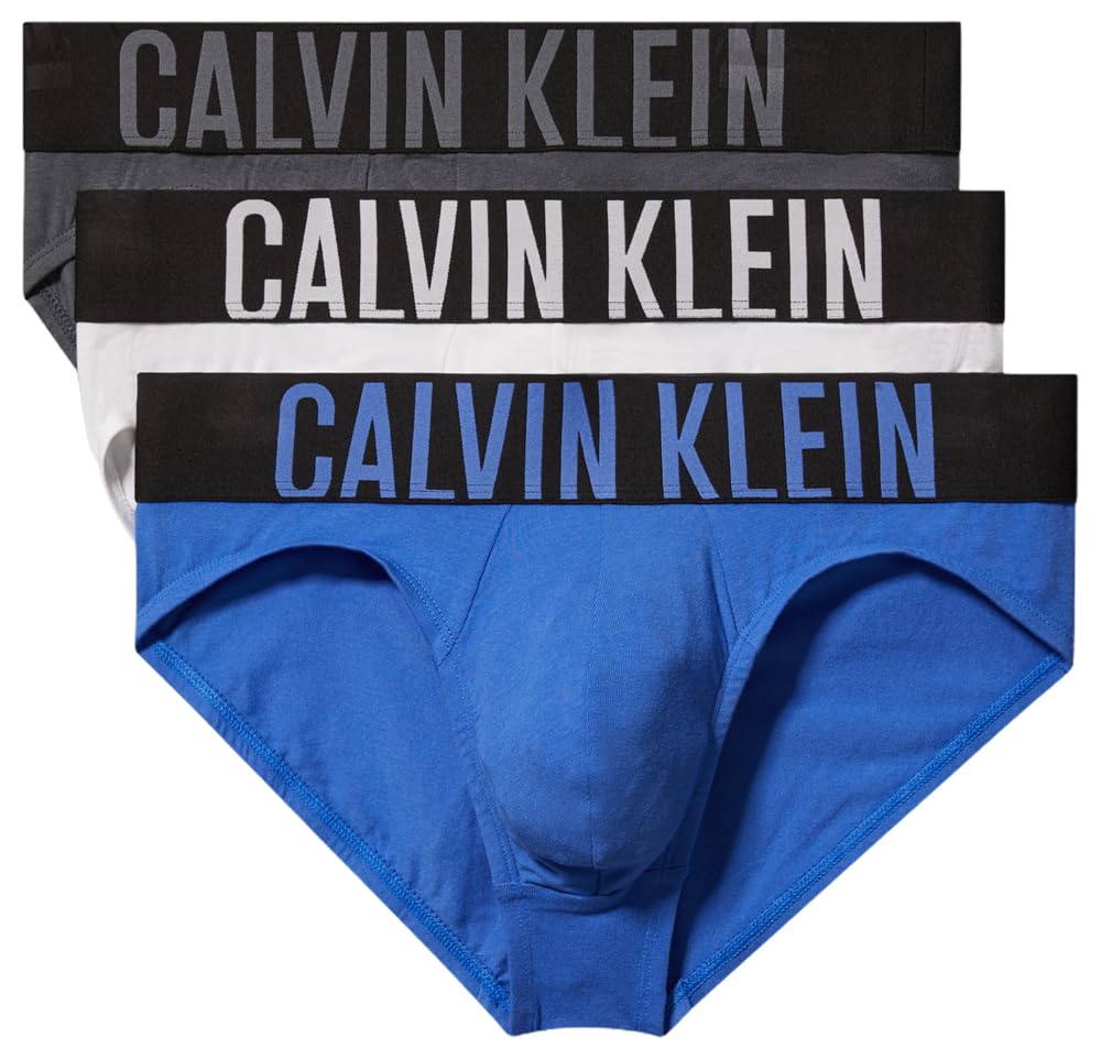 Calvin Klein Men's Intense Power Cotton Stretch Hip Brief - 3 Pack