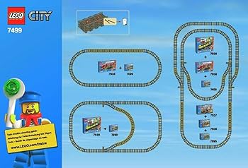 Amazon.co.jp: レゴ (LEGO) シティ フレキシブルレール 7499