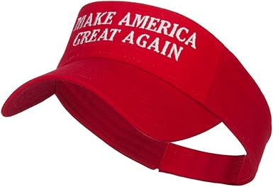 Make america great again golf visor Clearance