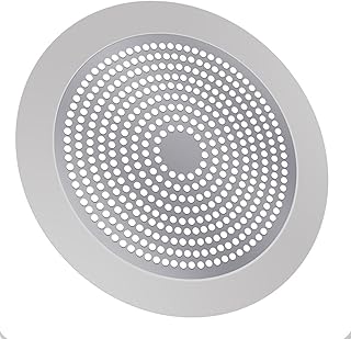 Shower Hair Drain Catcher - Stainless Steel, 5.7in Wide Rim for Robust Bathtub Adhesion, Easy Maintenance, Prevents Clogs, Perfect for Homeowners, Renters, Parents, Pet Owners