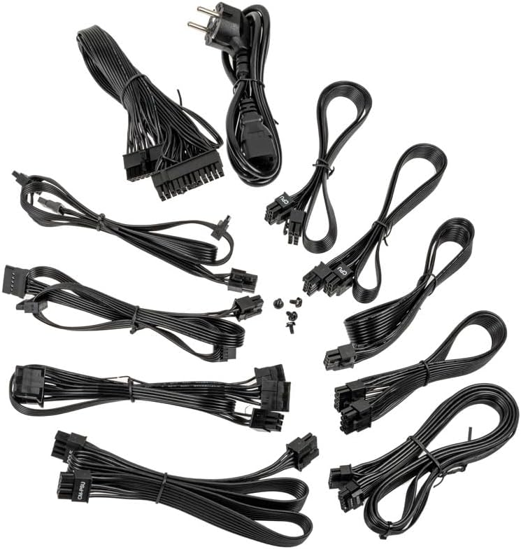 Included modular cables for Kolink Regulator PSU