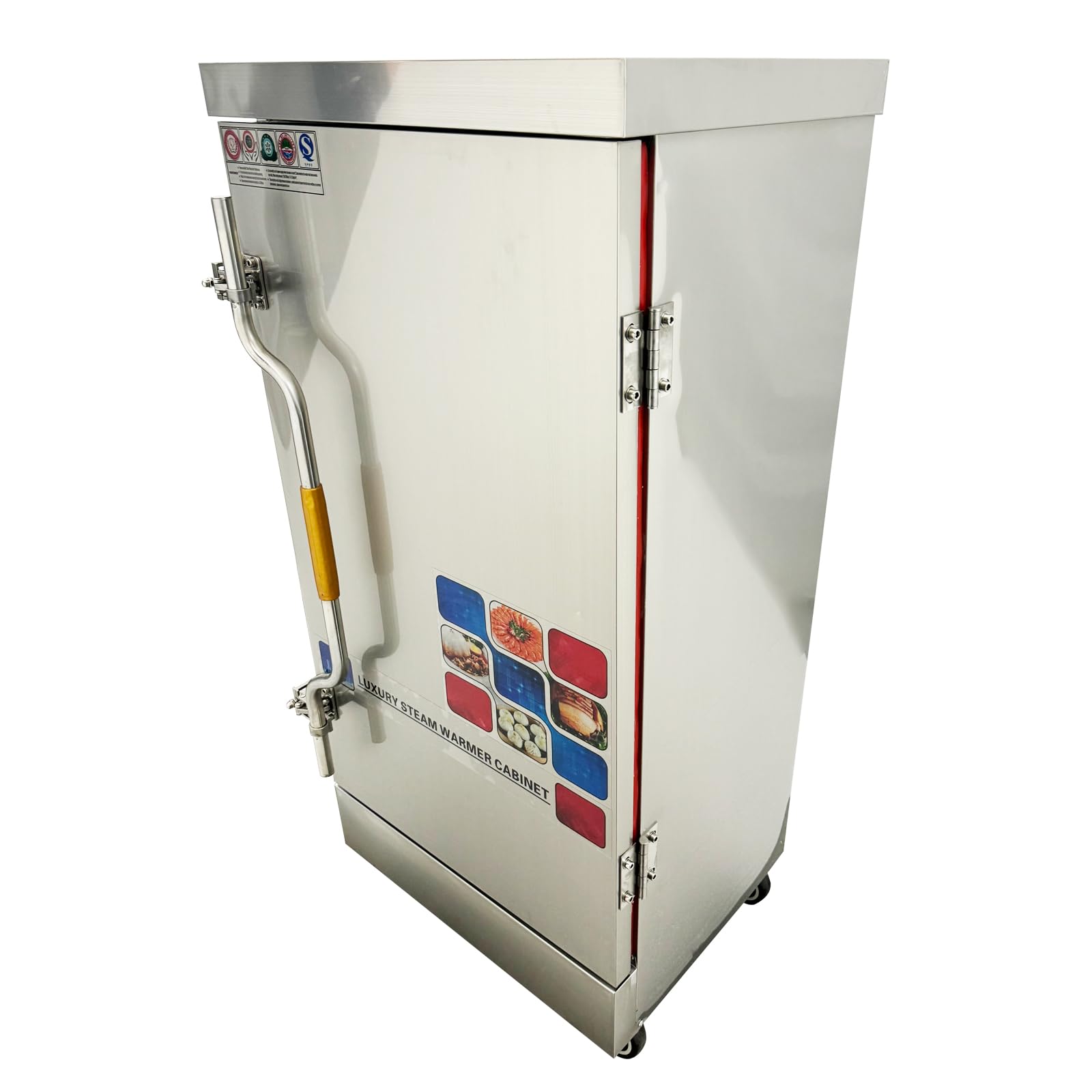 Vaporizador eléctrico comercial 12 bandejas cocina de vapor de acero inoxidable Horno de vapor eléctrico de alimentos 110V 12KW 2