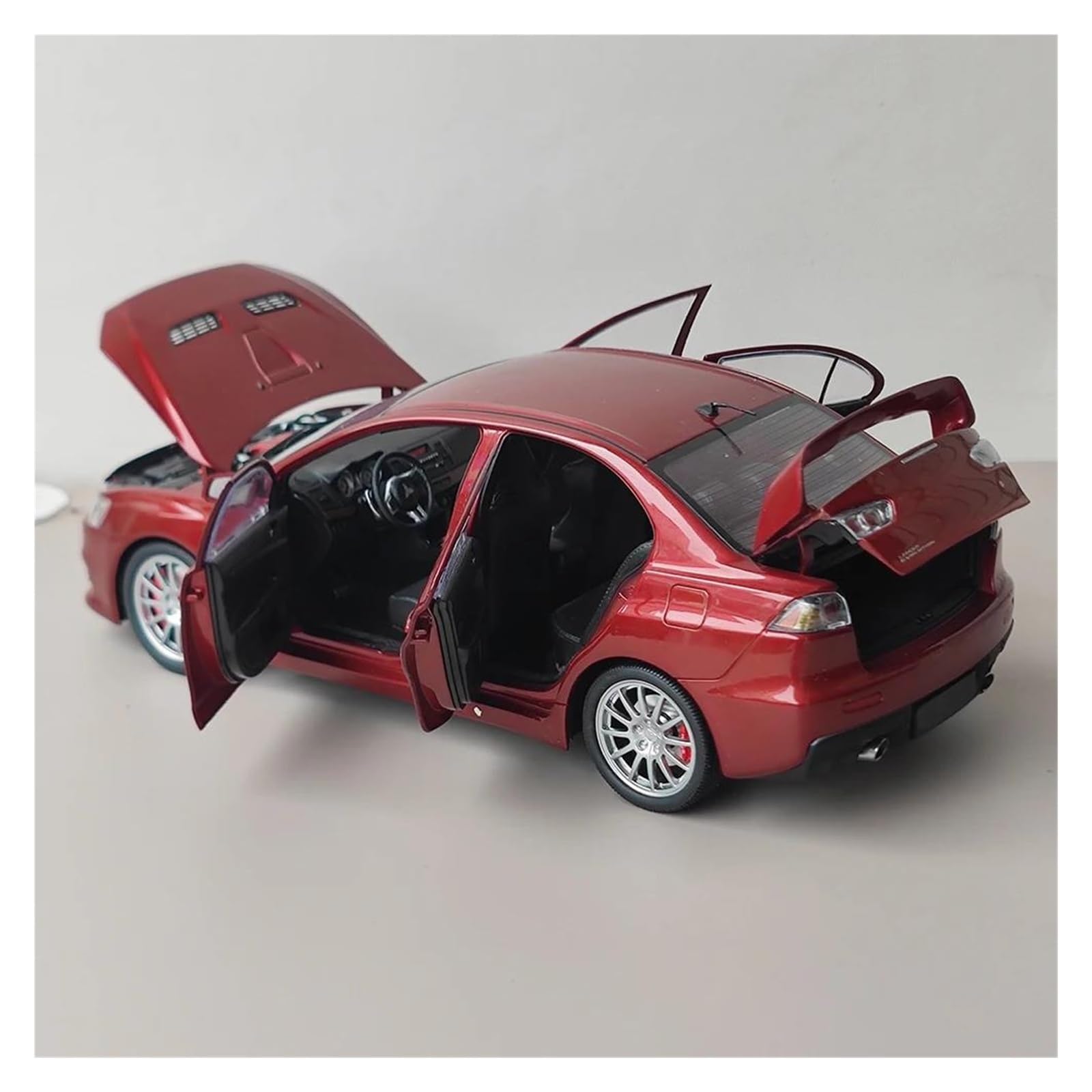 Metallo Scala Replica 1 18 Per Evo10 Simulazione Lega Pressofusa Modello di Auto Serie Arredamento Casa Hobby Veicoli Giochi Set