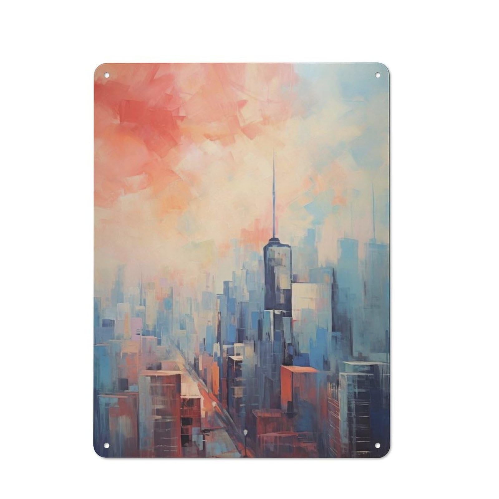 Metal Plaque 40x30cm with Toronto Canada for Pub Or Café, Retro Decor, for Pub Decor Enthusiasts Refreshing A Room in Autumn