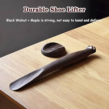 Amazon.co.jp: 耐久性のある靴べら 靴べら 猫の足の形をした木製