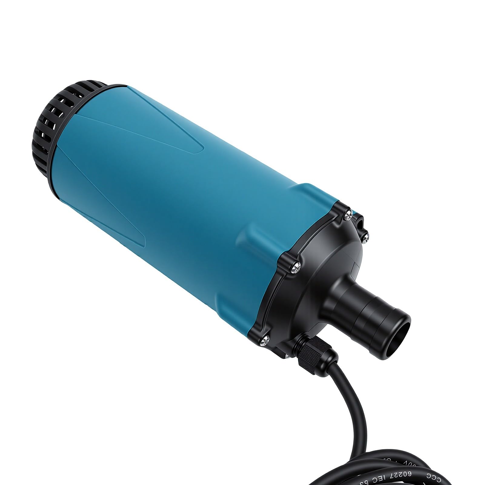 banapoy Bomba de Transferencia de Agua, Bomba Sumergible Inalámbrica con Batería de 120 L, Eléctrica Portátil con Configuración Rápida y Funda Protectora, para Piscina, Estanque, Jardín, Granja,