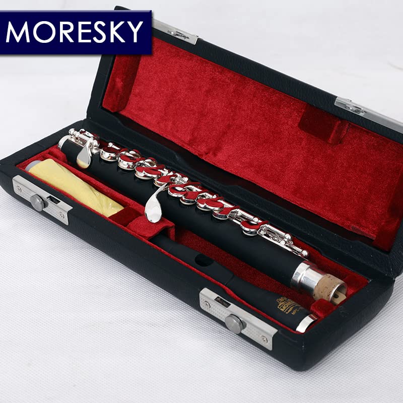 Amazon | MORESKY ピッコロCキーキュプロニケルハーフサイズフルート