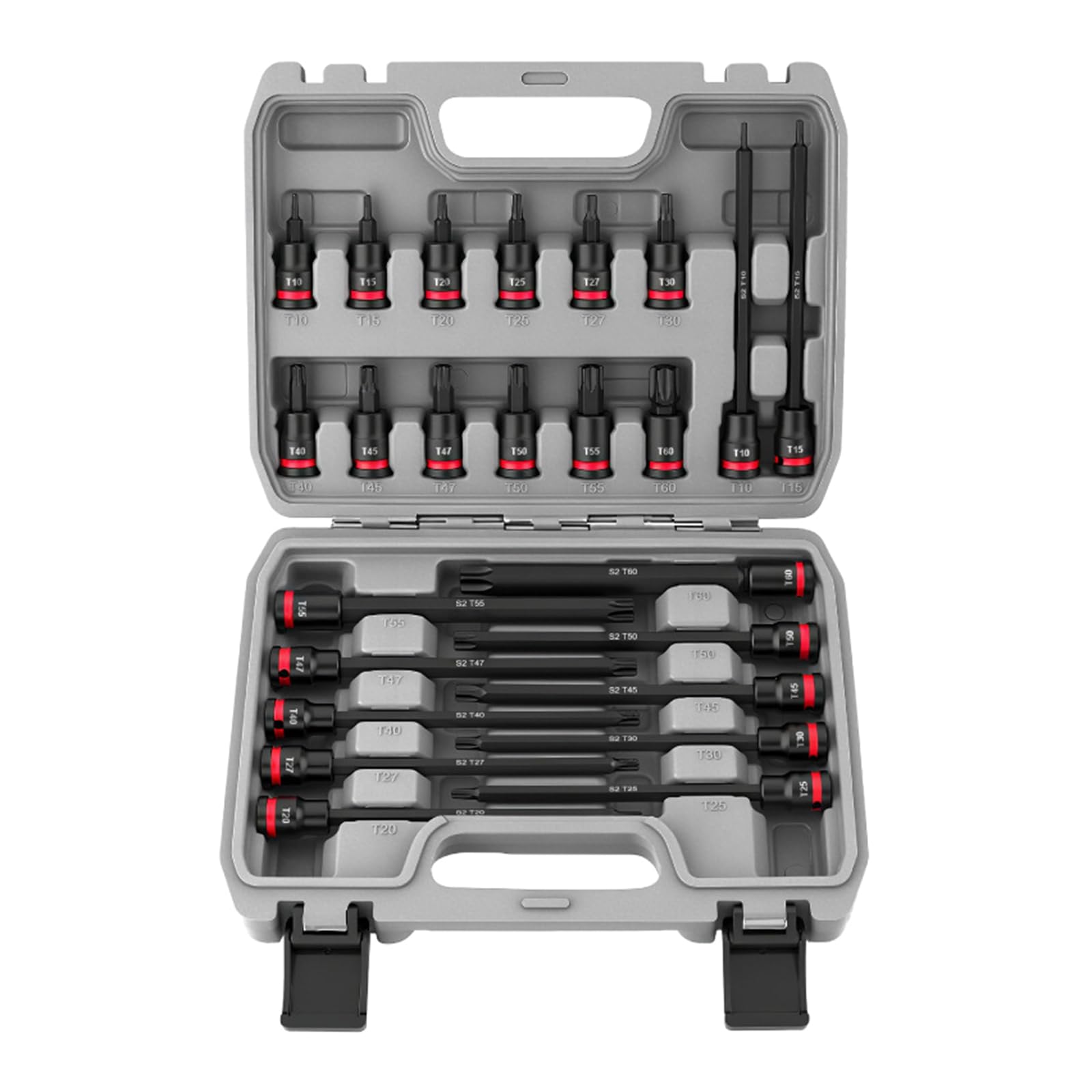 3 / 8inch Drive Power Reinforced Nut Driver Drill Bit Set Quick Releases Impacts Socket Adapter for Woodworking Hand Tools